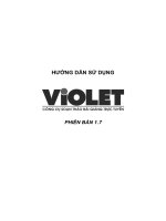 Hướng dẫn sử dụng violet 1.7