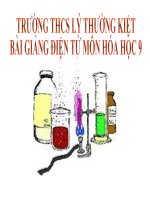 Luyện tập chương : Các loại chất vô cơ