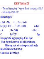 Hóa học 9.Tiết 22. Sự ăn mòn kim loại