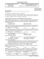 đề thi thử số 003 môn hóa năm 2012  (Matdanh_LHVH_CCHM)