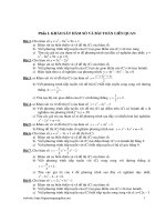 Toán 12 bài tập ôn thi tốt nghiệp năm 2014