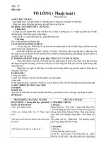 Tiết 37-Tỏ lòng-GANV10 có tích hợp KN sống