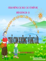 truyen tho con khong vang loi