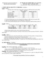 DE - DAP AN THI THU TN LAN 1 (2009-2010 ) 02