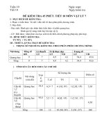 ĐỀ KT  1 TIẾT VL 7 LẦN 1