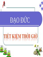 tiết kiệm thời giờ