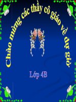 luyện tập về động từ lop 4