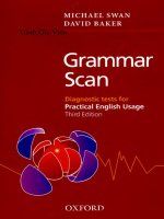 Grammar Scan 1 - BT Ngữ Pháp