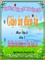 CHÂU ĐẠI DƯƠNG BÀI DỰ THỊ GIÁO ÁN SỬ DỤNG CNTT