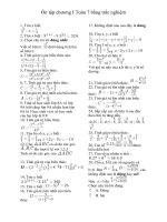 Hệ thống ôn tập chương I Đại số lớp 7