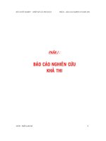 Đề tài thiết kế cầu Phú Xuân