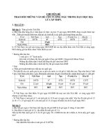 BDHSG 12 - CHUYEN DE VAN DE KHO TRONG THI HSG