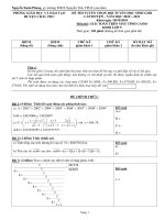 Đề chọn HSG MTCT năm 2010-2011 của huyện Châu Phú - AG