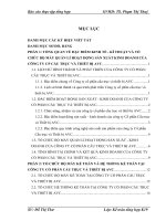 tổng quan về đặc điểm kinh tế - kĩ thuật và tổ chức bộ máy quản lí hoạt động sản xuất kinh doanh của công ty cp cầu trục và thiết bị avc