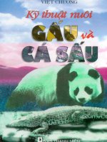 Kĩ thuật nuôi gấu và cá sấu