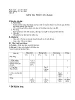 TIET 30 KIEM TRA VAN 1 TIET