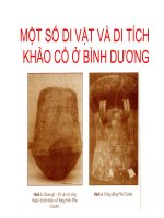 di tich va di vat khao co tai binh duong
