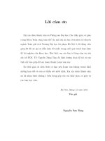 Các toán tử tuyến tính không gian bị chặn trong không gian Hilbert và phổ của chúng