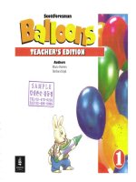 balloons teacher''s edition 1