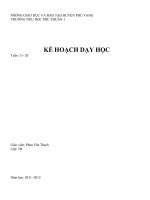 Giáo Án, L5-Tuần 11-Tuần 15,cktkn,giảm tải 2011