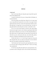 Nghiên cứu một số chỉ tiêu sinh lí của bốn giống ngô (zea Mays linnaeus) có năng suất khác nhau trồng tại hiệp hoà, Bắc Giang