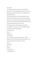 Lời văn nghệ thuật truyện ngắn Nguyễn Minh Châu