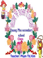 English 9 Unit 3 L.Focus thao giang tuyet hay