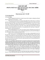 chuyên đề hóa học 9 dạy theo pp mới bằng bản đồtưduy