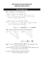 DE  THI CUA BO GD  Toan THCS Nam  2002.