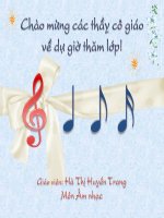 Âm nhạc 8: Tiết 11 - Bài 3