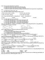 Tuyển tập đề hóa cực hay