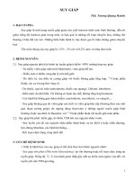 Tài liệu về suy giáp