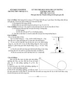 de va dap an hsg vat ly 10 thpt