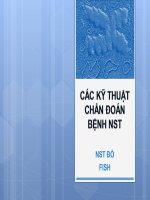 Các kỹ thuật chẩn đoán bệnh hay
