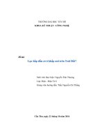 Báo cáo khoa học lực hấp dẫn có ở khắp nơi trên trái đất