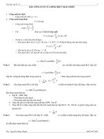 Bài toán công suất - vật lý 12