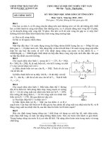 đề thi lý tỉnh Thái Nguyên 2010-2011