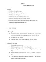 Bài giảng sơ lược về gout