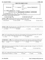 nhiệt luyện + điện phân