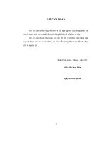 khóa luận tốt nghiệp đánh giá hiệu quả kinh tế sản xuất khoai tây vụ đông ở thị xã từ sơn - bắc ninh