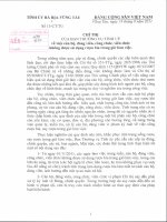 Chỉ thị sô13-CT/TU về việc Cán bộ, đảng viên, công chức, viên chức không được sử dụng rượu bia trong giờ làm việc