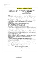 de thi hsg hoa 10 truong thpt tran phu