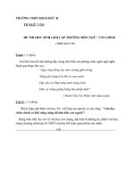 Đề thi hoạc sinh giỏi khối 12