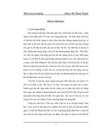 khóa luận tốt nghiệp một số cách khai thác và biến đổi bài toán có lời văn ở lớp 4, 5