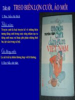 TIẾT 49 LỢN CƯỚI ÁO MỚI