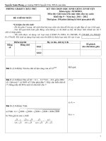 Đề MTCT THCS huyện Châu Phú 2011-2012