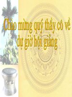 nhung chuyen bien ve xa hoi- bai hoi giang