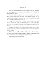 Nghiên cứu quá trình xử lý bậc cao (AOPs) trong xử lý nước thải công nghiệp với mục đích tái sinh