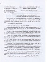 Hướng dẫn thực hiện nhiệm vụ CNTT 2011-2012 của SGD Bình Định