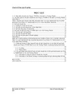 đặc điểm và tổ chức quản lý doanh thu, chi phí của công ty tnhh tư vấn trường thành